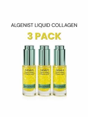 3 x Algenist Genius Liquid Collagen Serum 6ml each